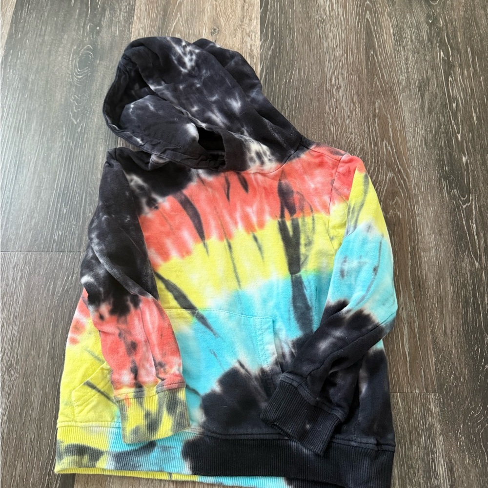 Colorful Tie-Dye Hoodie